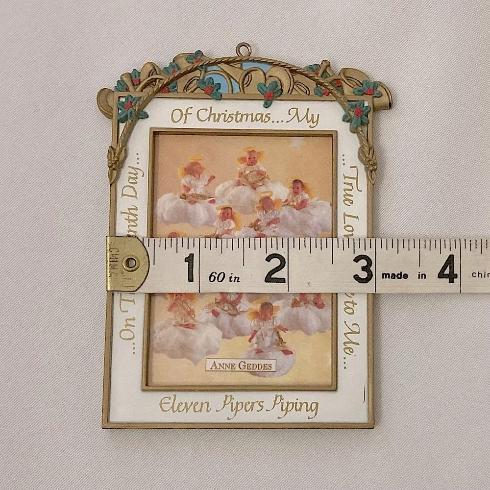 ⭐️ Vintage Anne Geddes On The Eleventh Day Of Christmas Ornament
